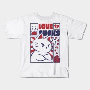 Love sucks bunny Kids T-Shirt
